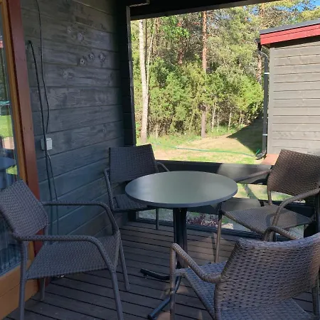 Apartmán Beautiful Log House By The Sea