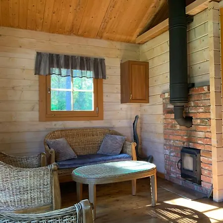 Apartmán Beautiful Log House By The Sea *
