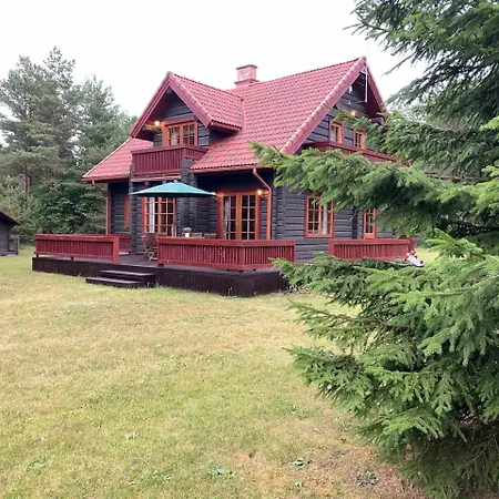 Apartmán Beautiful Log House By The Sea *