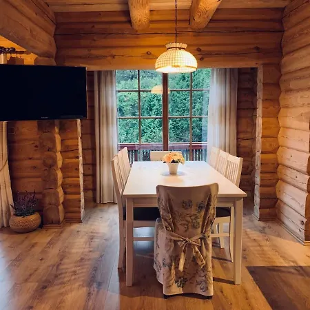 Apartmán Beautiful Log House By The Sea Joiste